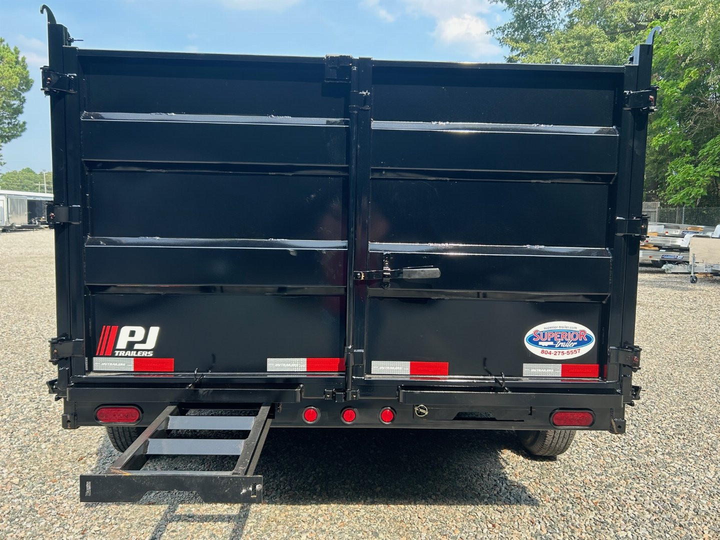 New 2025 PJ Trailers D7 7x14 14K w/ 4' Sides Dump Trailer HOT ITEM WHILE SUPPLIES LAST