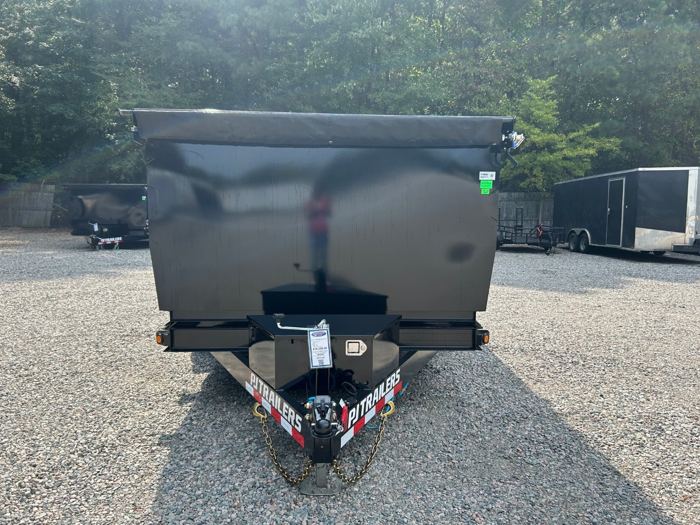New 2025 PJ Trailers D7 7x14 14K w/ 4' Sides Dump Trailer HOT ITEM WHILE SUPPLIES LAST