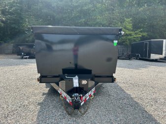 New 2025 PJ Trailers D7 7x14 14K w/ 4' Sides Dump Trailer HOT ITEM WHILE SUPPLIES LAST