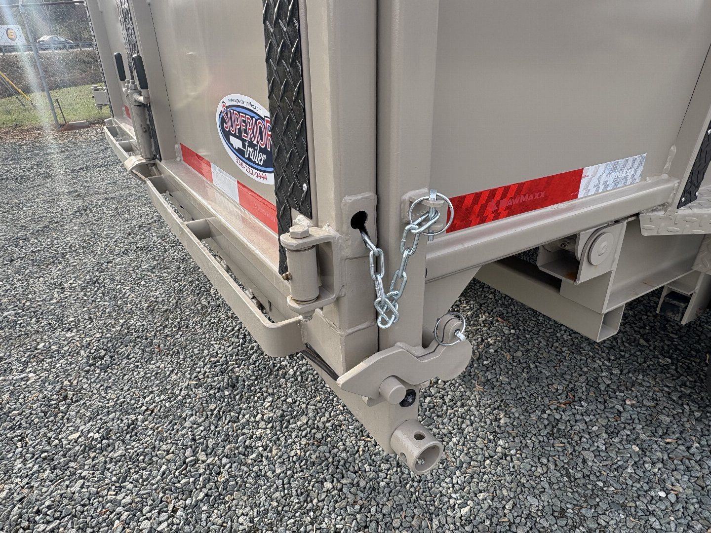 New 2025 RawMaxx 7x14 14K Telescopic Dump Trailer w/ 36"Sides