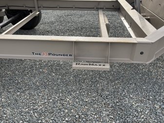 New 2025 RawMaxx 7x14 14K Telescopic Dump Trailer w/ 36"Sides