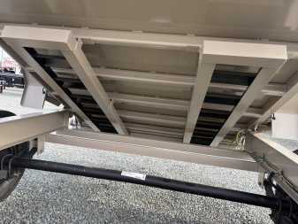 New 2025 RawMaxx 7x14 14K Telescopic Dump Trailer w/ 36"Sides