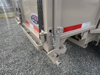 New 2025 RawMaxx 7x14 14K Telescopic Dump Trailer w/ 36"Sides