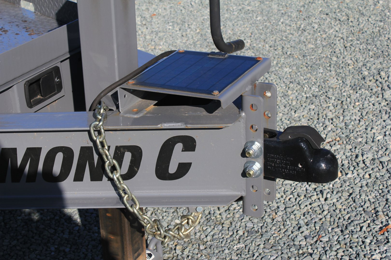 Used 2023 PRE-OWNED Diamond C Trailers 8x14 14.9K Deck Over Dump Trailer