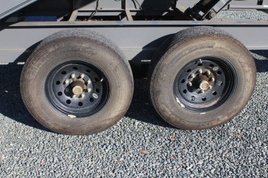 Used 2023 PRE-OWNED Diamond C Trailers 8x14 14.9K Deck Over Dump Trailer