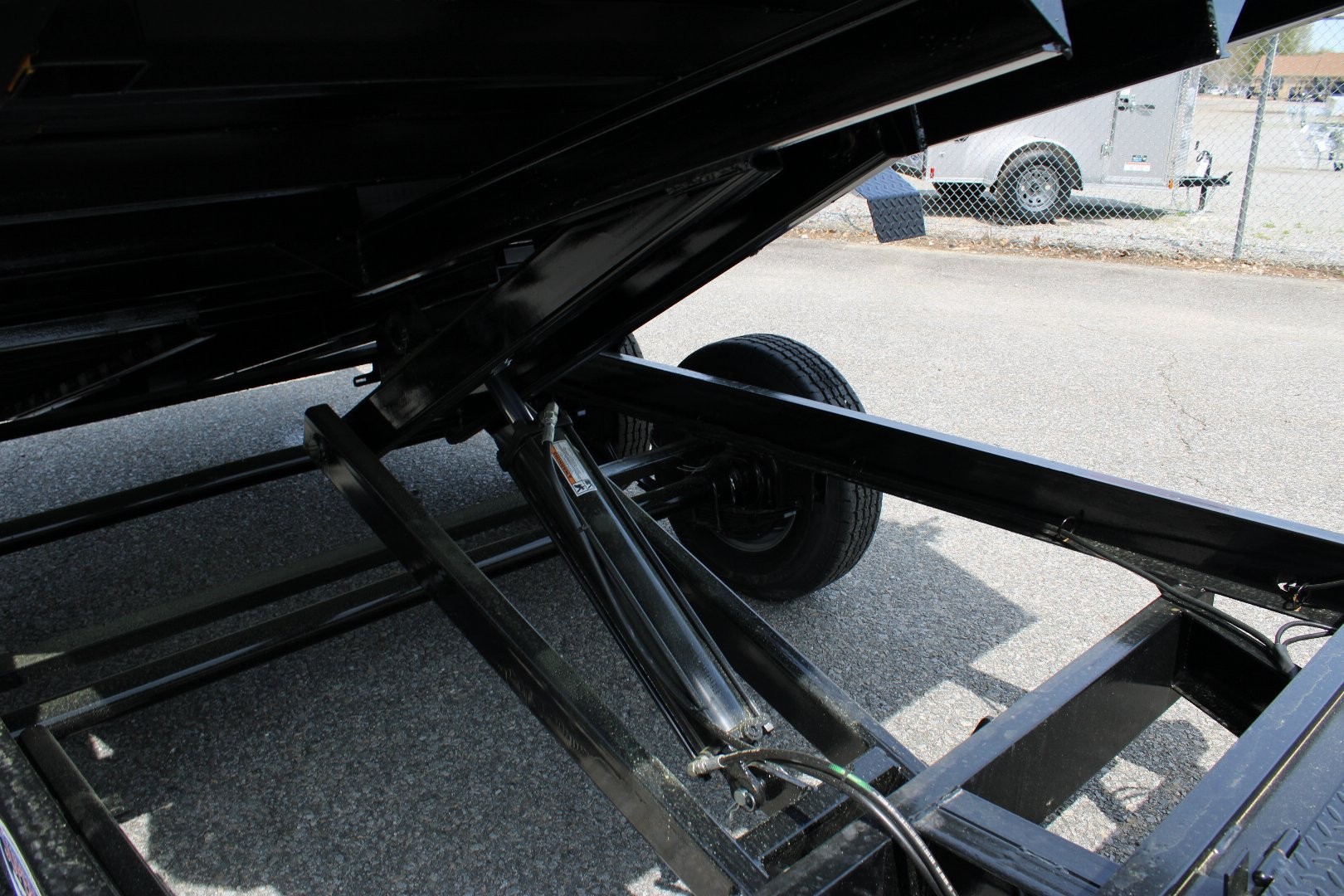 New 2025 HAWKE TRAILERS 6X12 10K Dump w/ Spreader Gate Ramps and Tarp *SUMMER SALE*