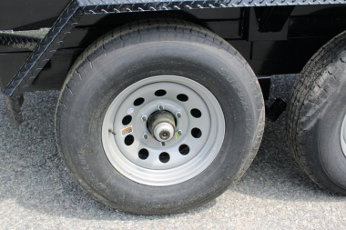 New 2025 HAWKE TRAILERS 6X12 10K Dump w/ Spreader Gate Ramps and Tarp *SUMMER SALE*