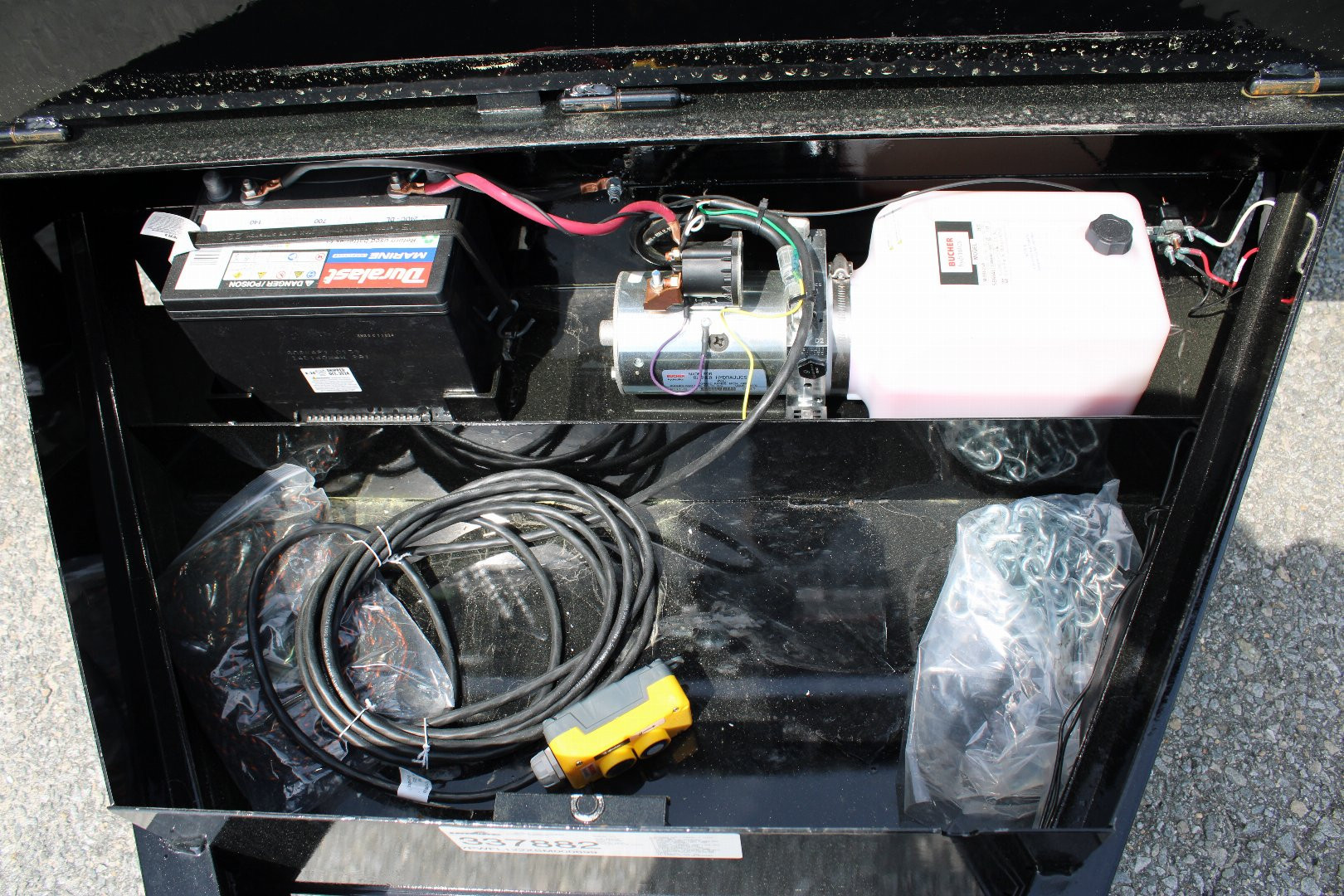 New 2025 HAWKE TRAILERS 6X12 10K Dump w/ Spreader Gate Ramps and Tarp *SUMMER SALE*