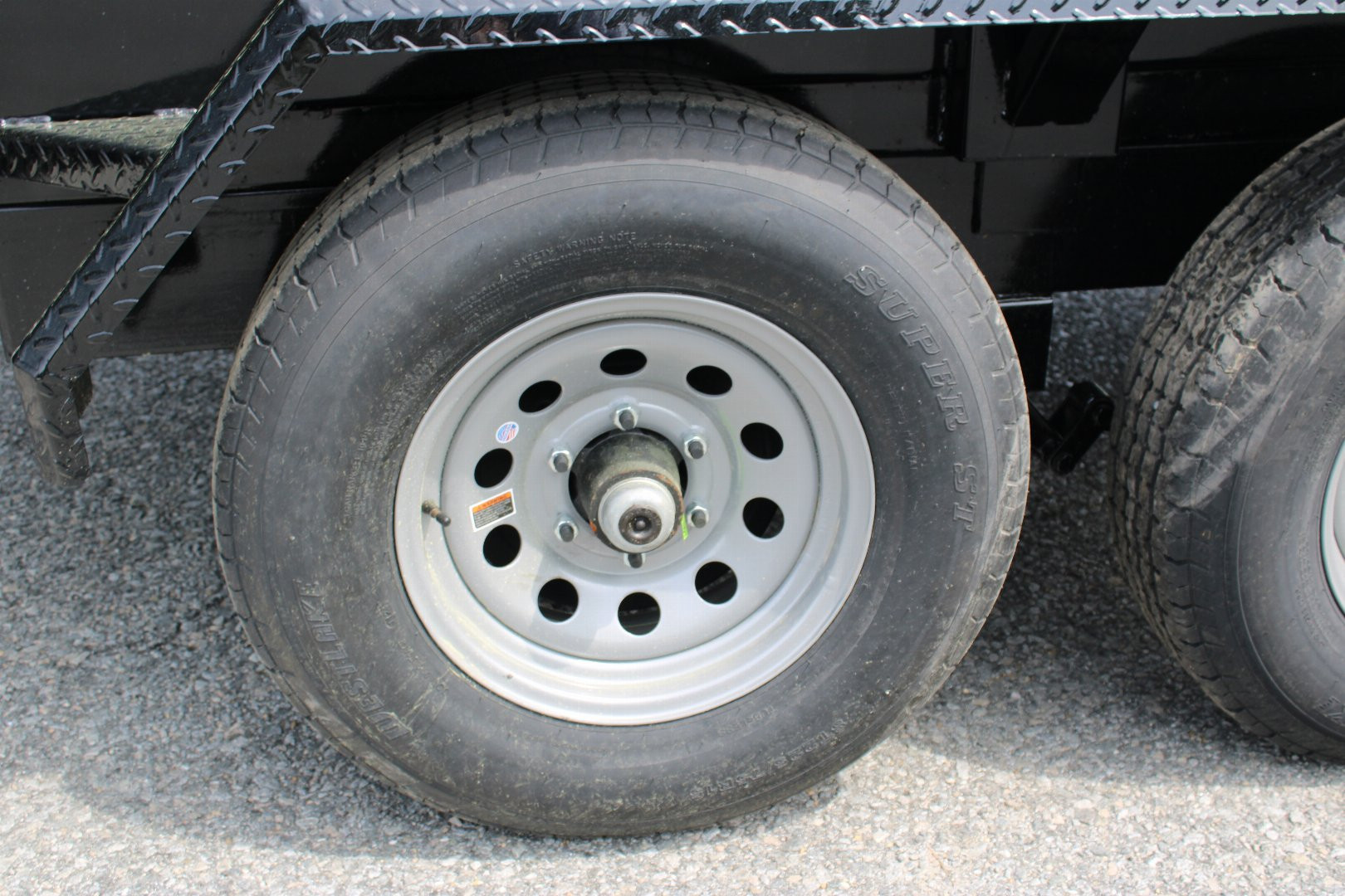 New 2025 HAWKE TRAILERS 6X12 10K Dump w/ Spreader Gate Ramps and Tarp *SUMMER SALE*