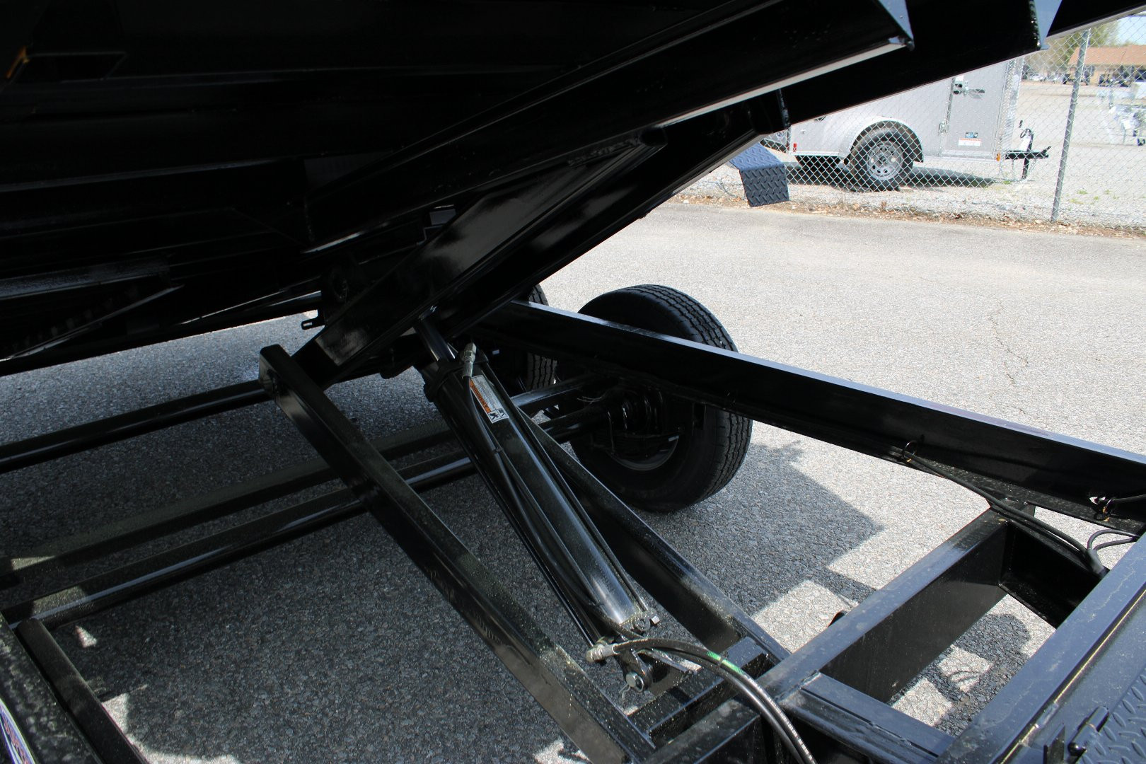 New 2025 HAWKE TRAILERS 6X12 10K Dump w/ Spreader Gate Ramps and Tarp *SUMMER SALE*