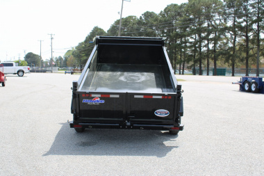 New 2025 HAWKE TRAILERS 6X12 10K Dump w/ Spreader Gate Ramps and Tarp *SUMMER SALE*