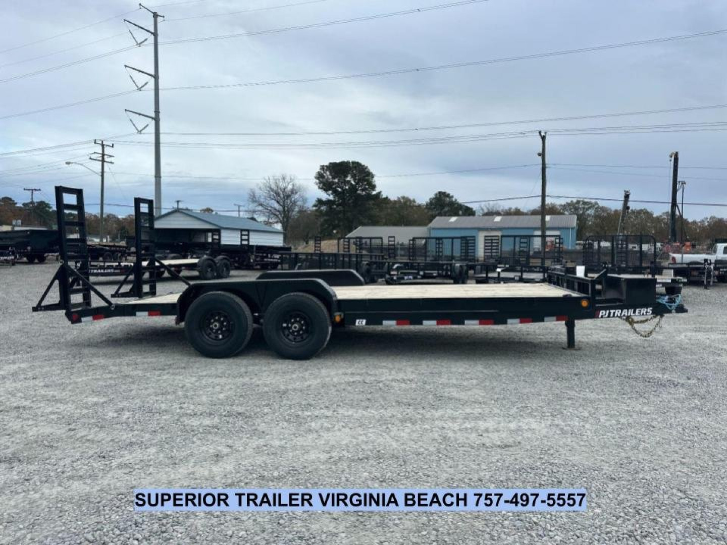 New 2025 PJ TRAILERS 20ft CC 14K Equipment Trailer