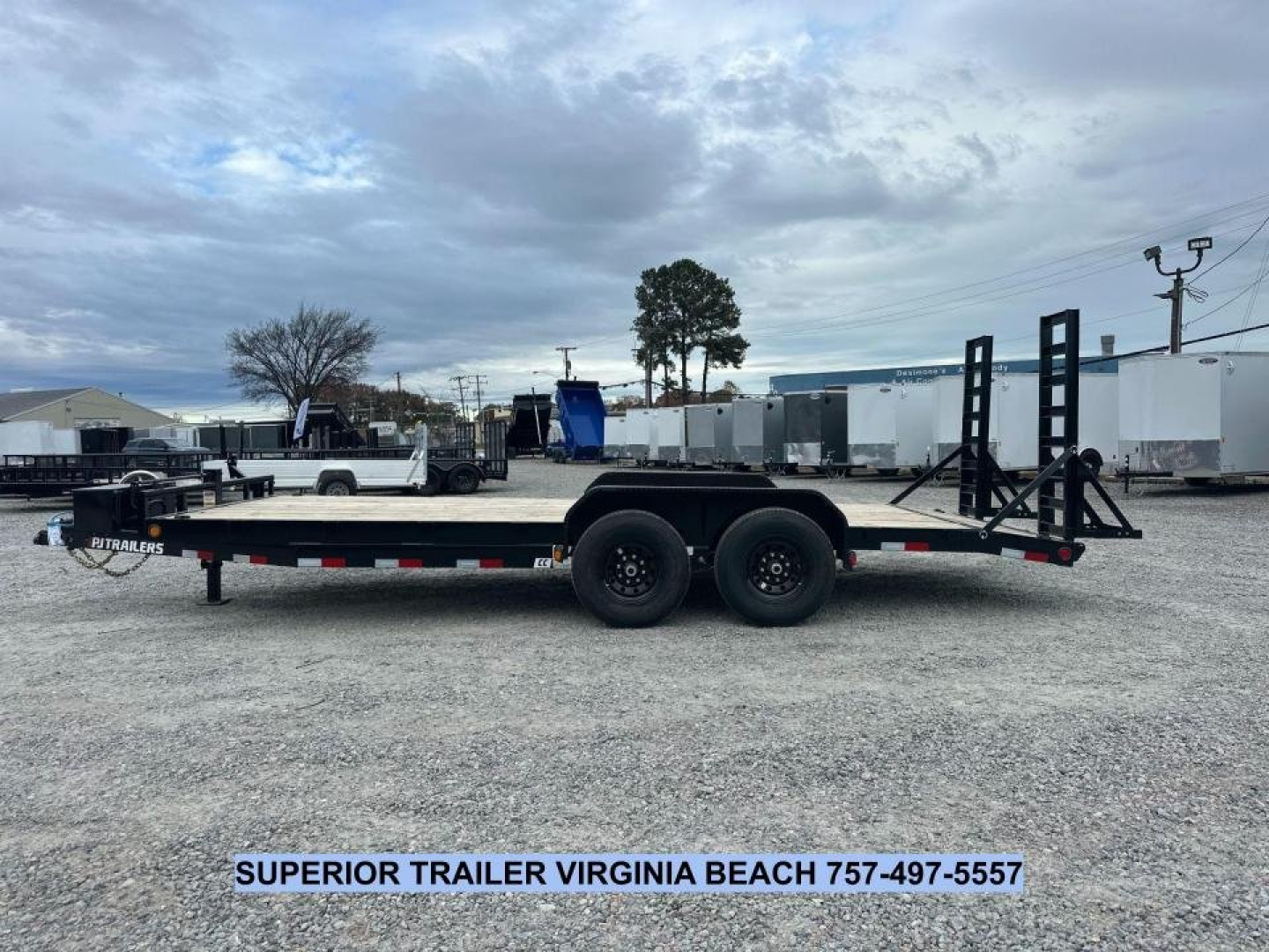 New 2025 PJ TRAILERS 20ft CC 14K Equipment Trailer