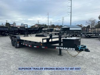 New 2025 PJ TRAILERS 20ft CC 14K Equipment Trailer