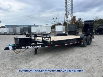 New 2025 PJ TRAILERS 20ft CC 14K Equipment Trailer