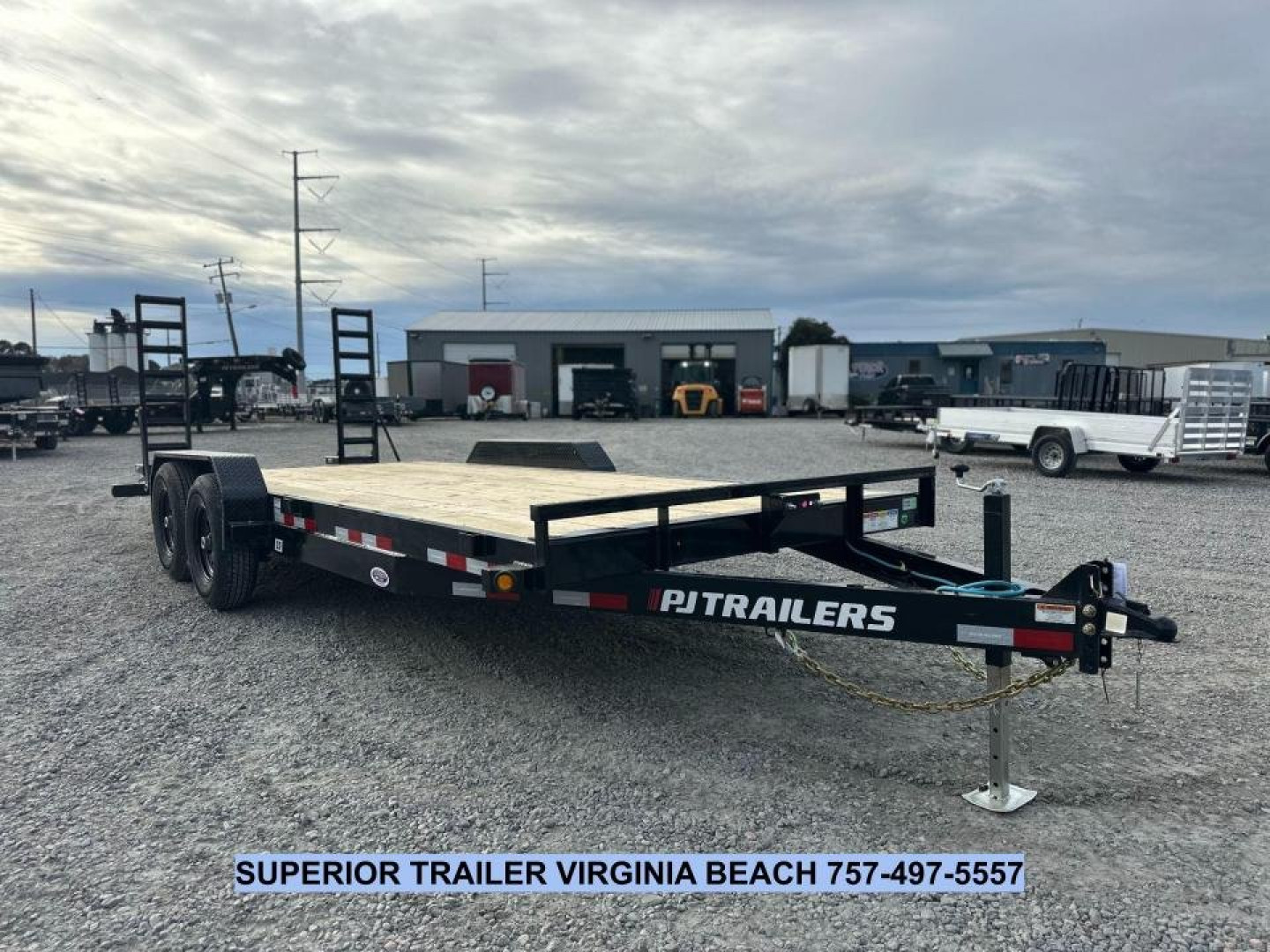 New 2025 PJ Trailers 20' 14k Quest Equipment Trailer