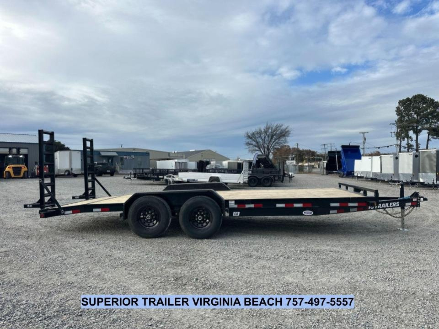 New 2025 PJ Trailers 20' 14k Quest Equipment Trailer