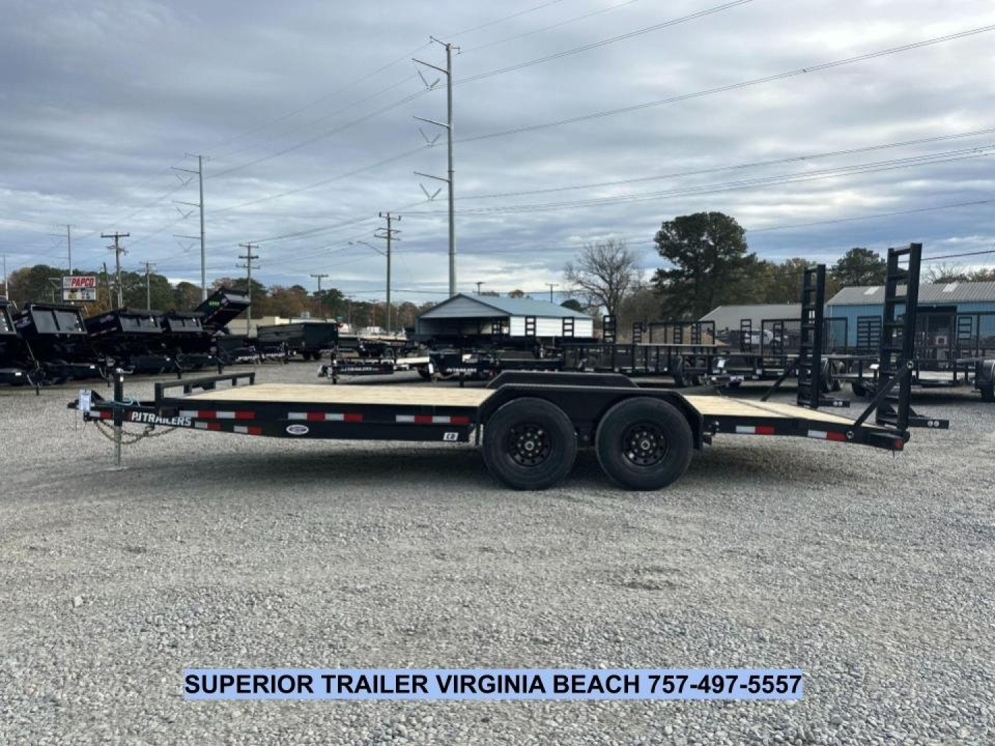 New 2025 PJ Trailers 20' 14k Quest Equipment Trailer