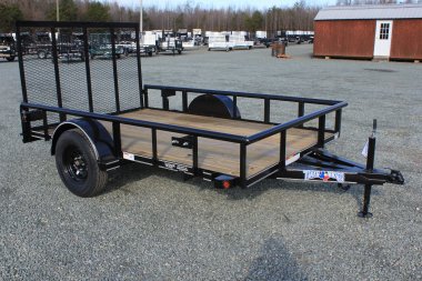 New 2025 TEXAS BRAGG TRAILERS 6x12P w/ Gate Utility Trailer