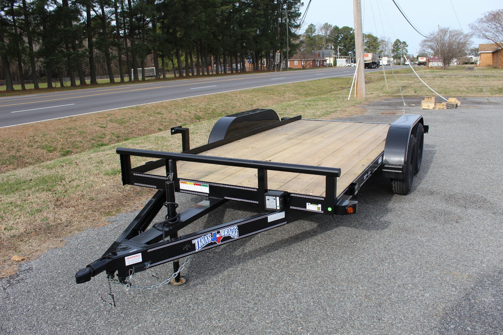 New 2025 TEXAS BRAGG TRAILERS 14 LCH Car / Racing Trailer