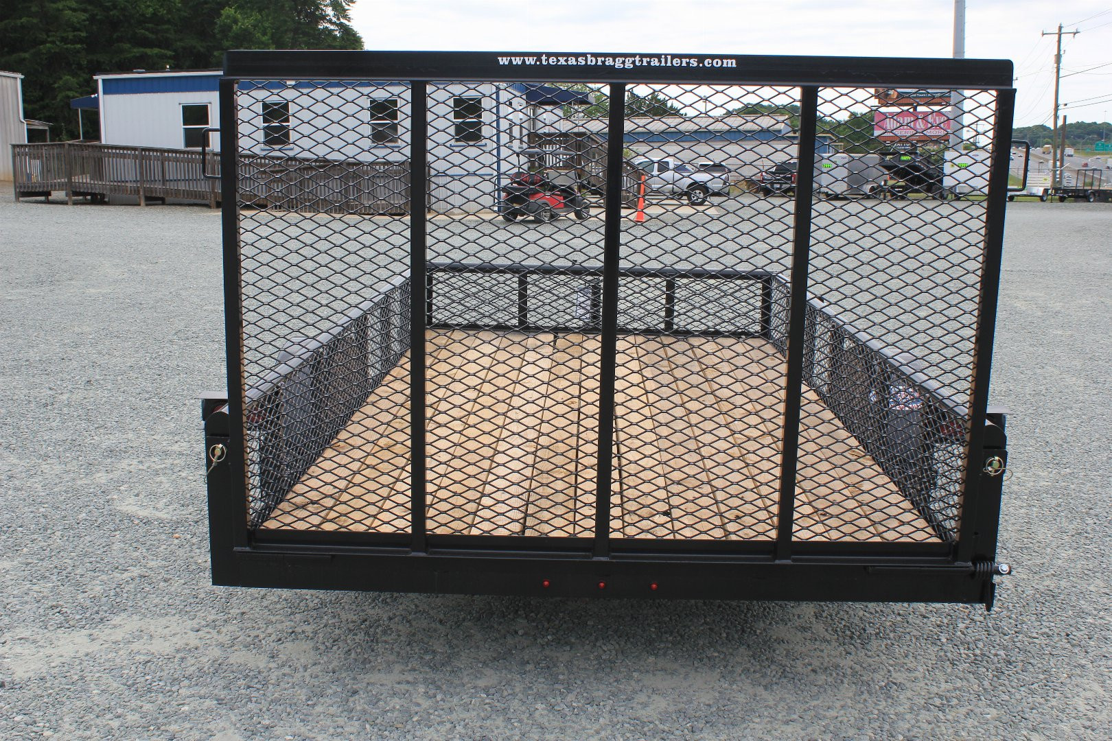 New 2025 TEXAS BRAGG TRAILERS 6x12P w/ Expanded Sides and Gate Utility Trailer