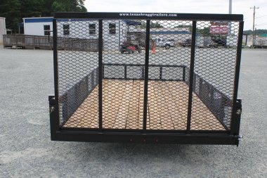 New 2025 TEXAS BRAGG TRAILERS 6x12P w/ Expanded Sides and Gate Utility Trailer