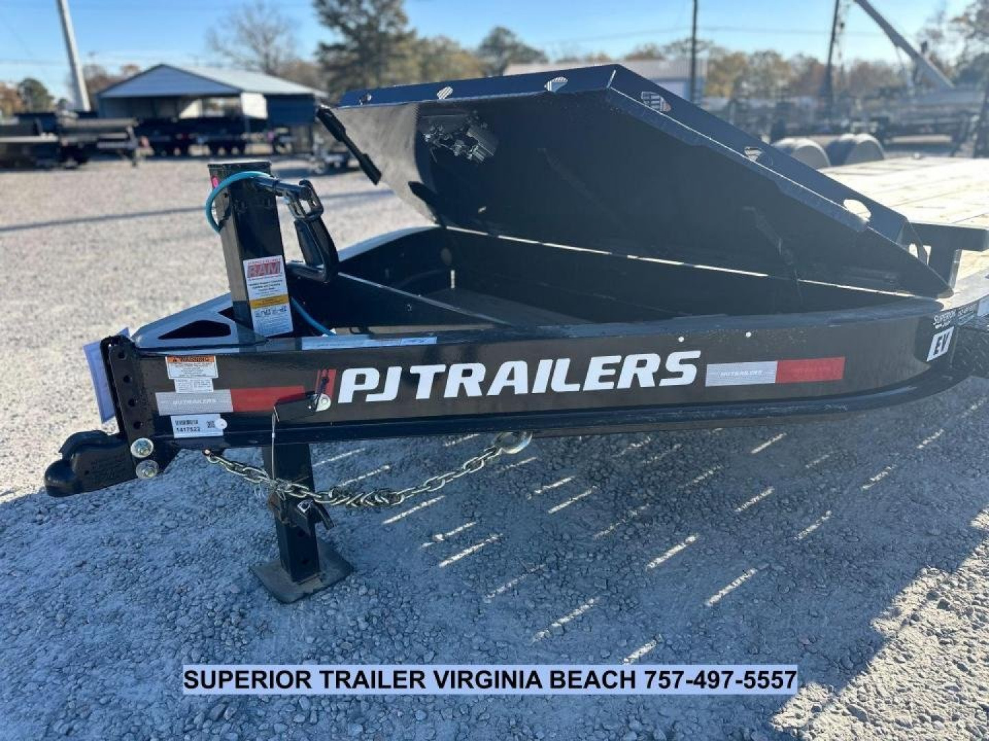 New 2025 PJ Trailers 20' EV 14K Equipment Trailer