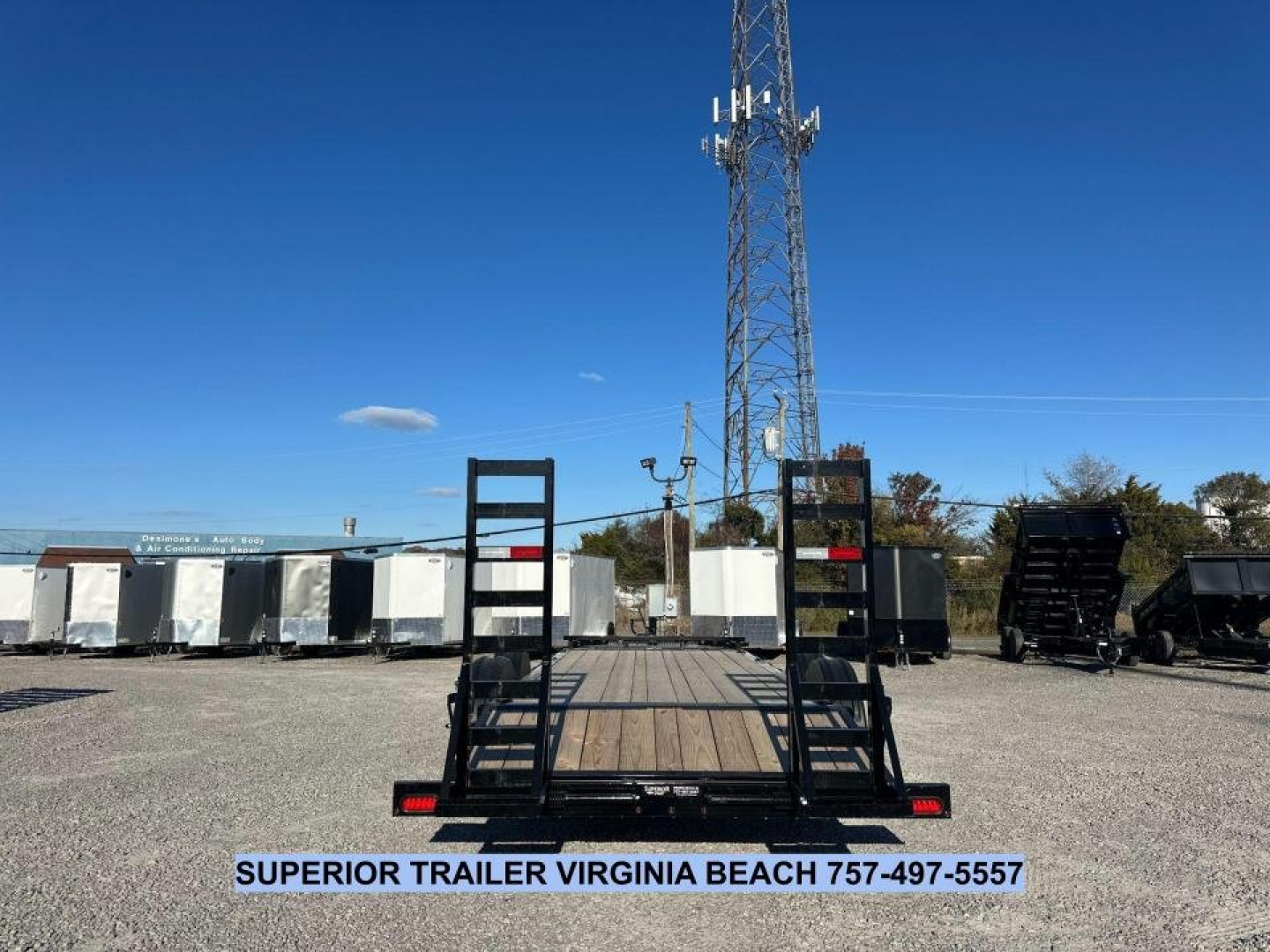 New 2025 PJ Trailers 20' EV 14K Equipment Trailer