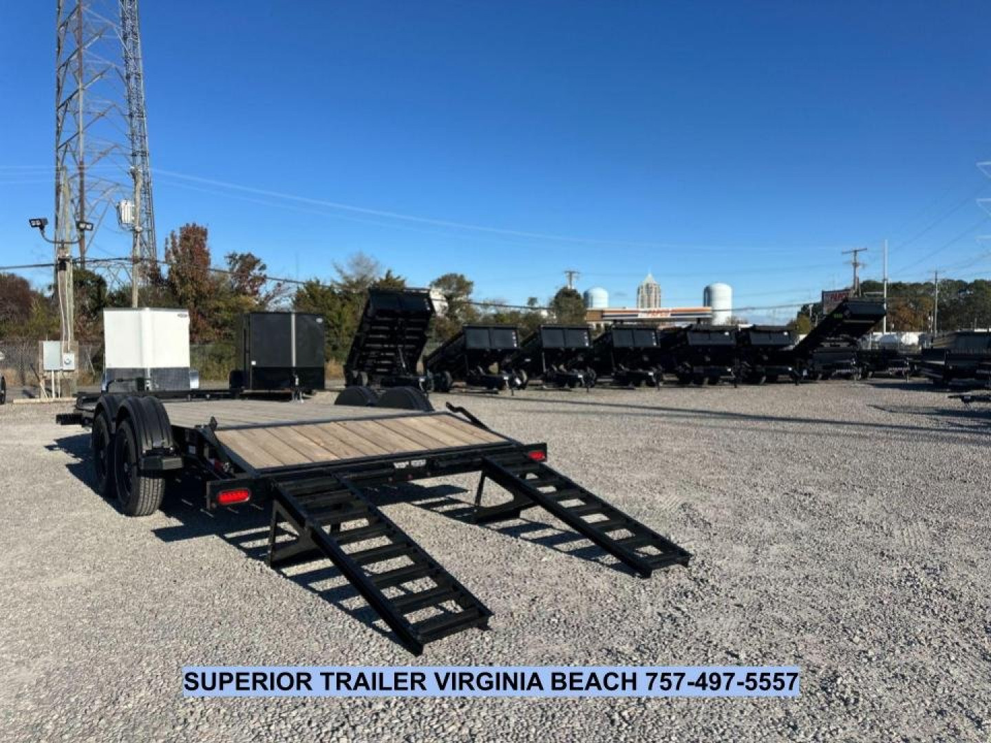 New 2025 PJ Trailers 20' EV 14K Equipment Trailer