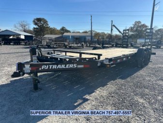 New 2025 PJ Trailers 20' EV 14K Equipment Trailer