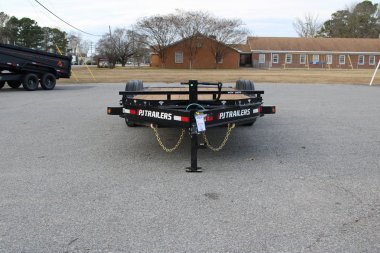 New 2025 PJ TRAILERS EV 20' Equipment Trailer w/ Monster Ramps *plus an additional $300 Rebate*