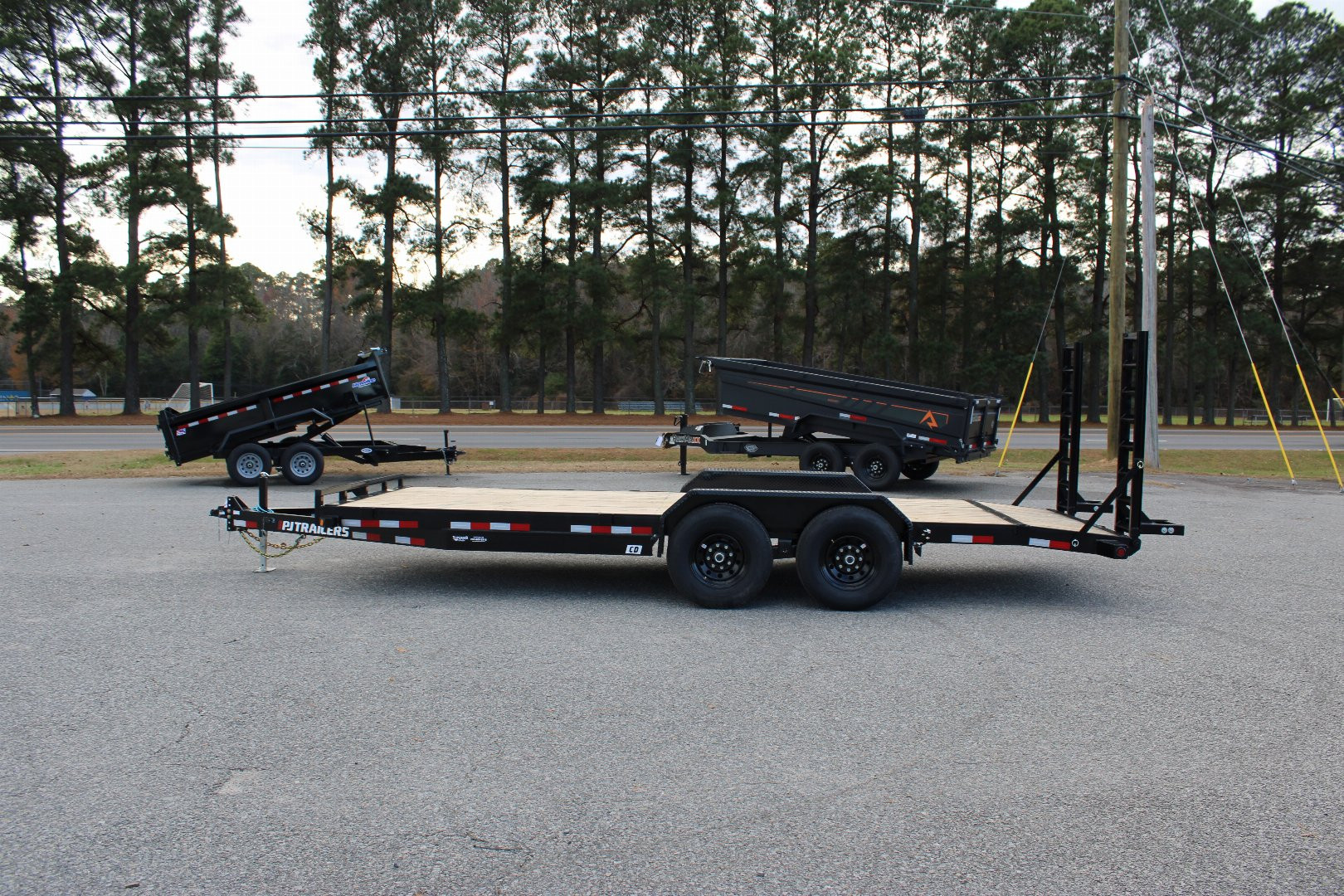 New 2025 PJ Trailers 20' 14k Quest Equipment Trailer