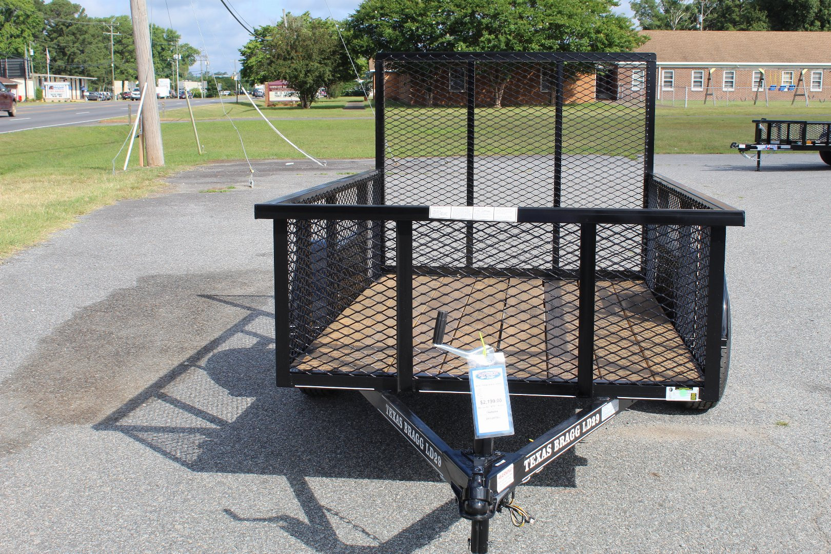 New 2025 TEXAS BRAGG TRAILERS 5x8LD w/ 2' Exp Sides & Gate Utility Trailer