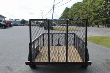 New 2025 TEXAS BRAGG TRAILERS 5x8LD w/ 2' Exp Sides & Gate Utility Trailer