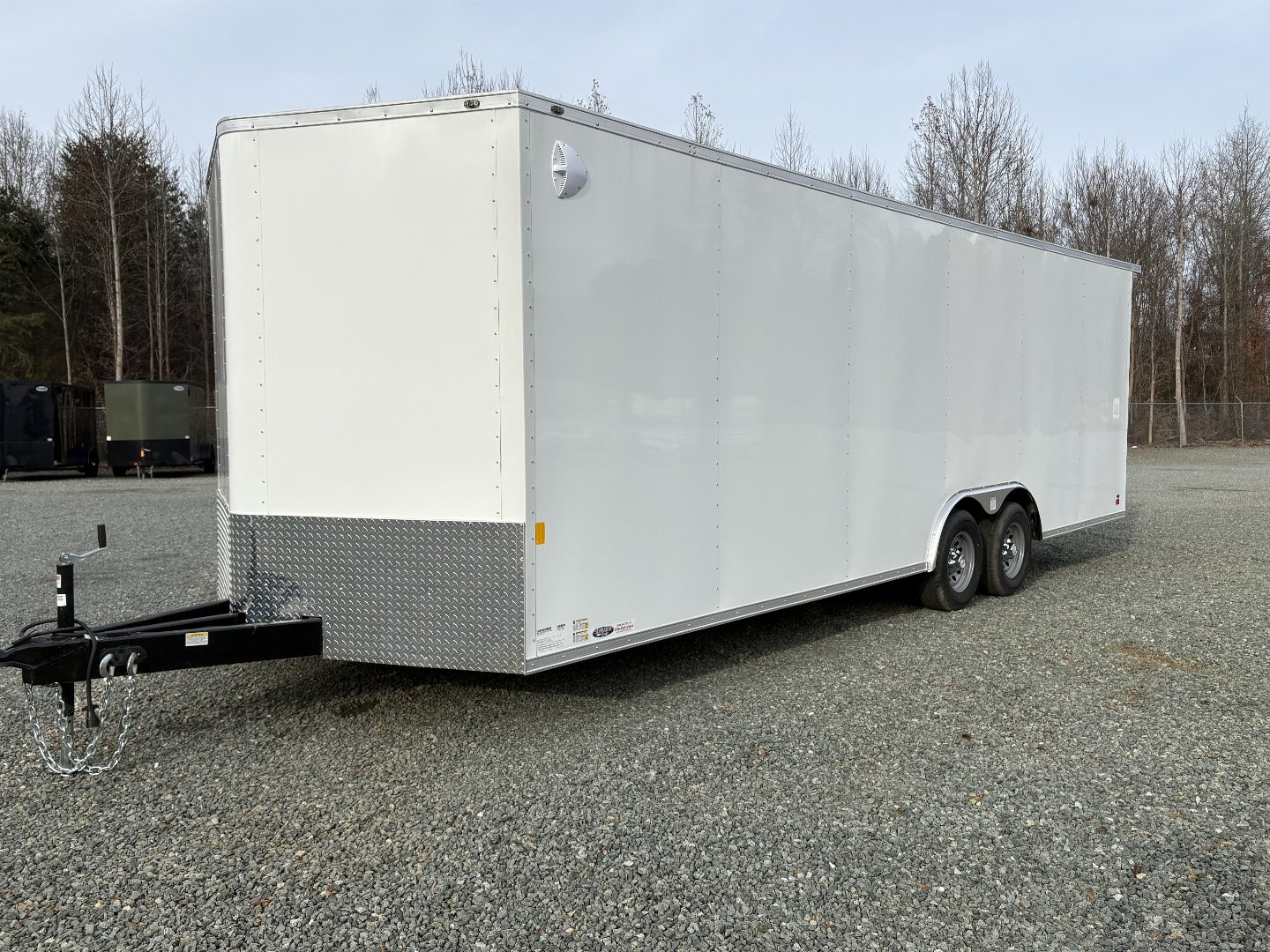 New 2025 CONTINENTAL CARGO 8.5X24 10K Car/ Race Trailer w/ Rear Wing