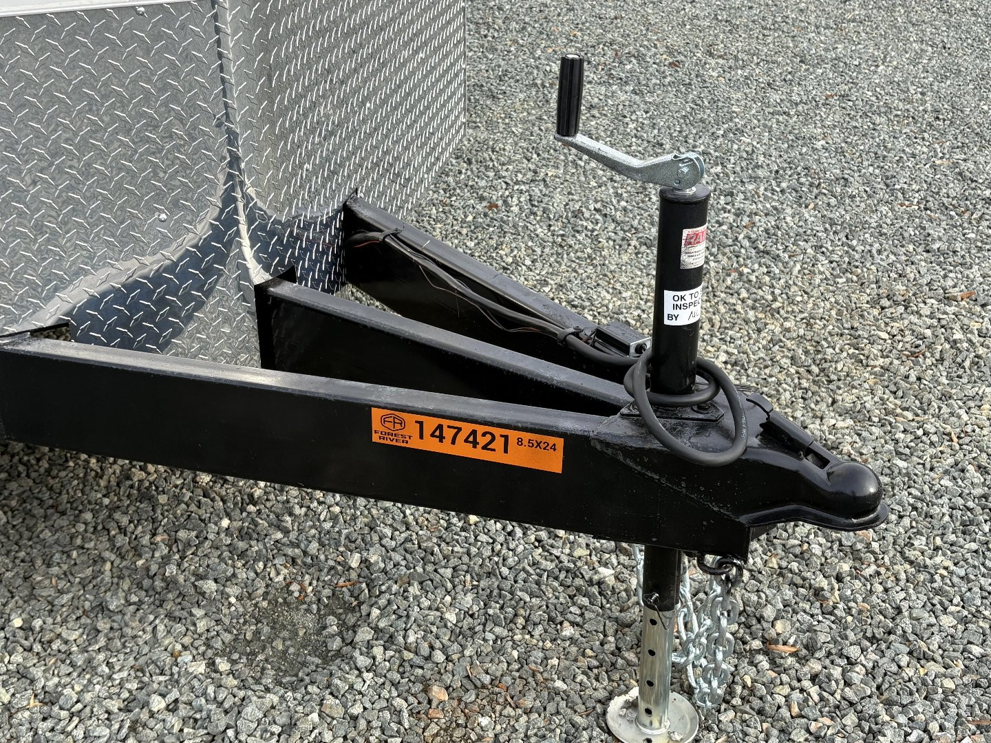 New 2025 CONTINENTAL CARGO 8.5X24 10K Car/ Race Trailer w/ Rear Wing