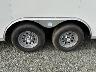 New 2025 CONTINENTAL CARGO 8.5X24 10K Car/ Race Trailer w/ Rear Wing