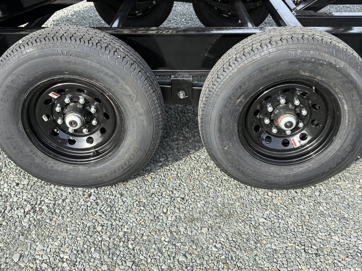 New 2025 Load Trail Low Pro 7X14 14K Dump Trailer w/ 4' Sides