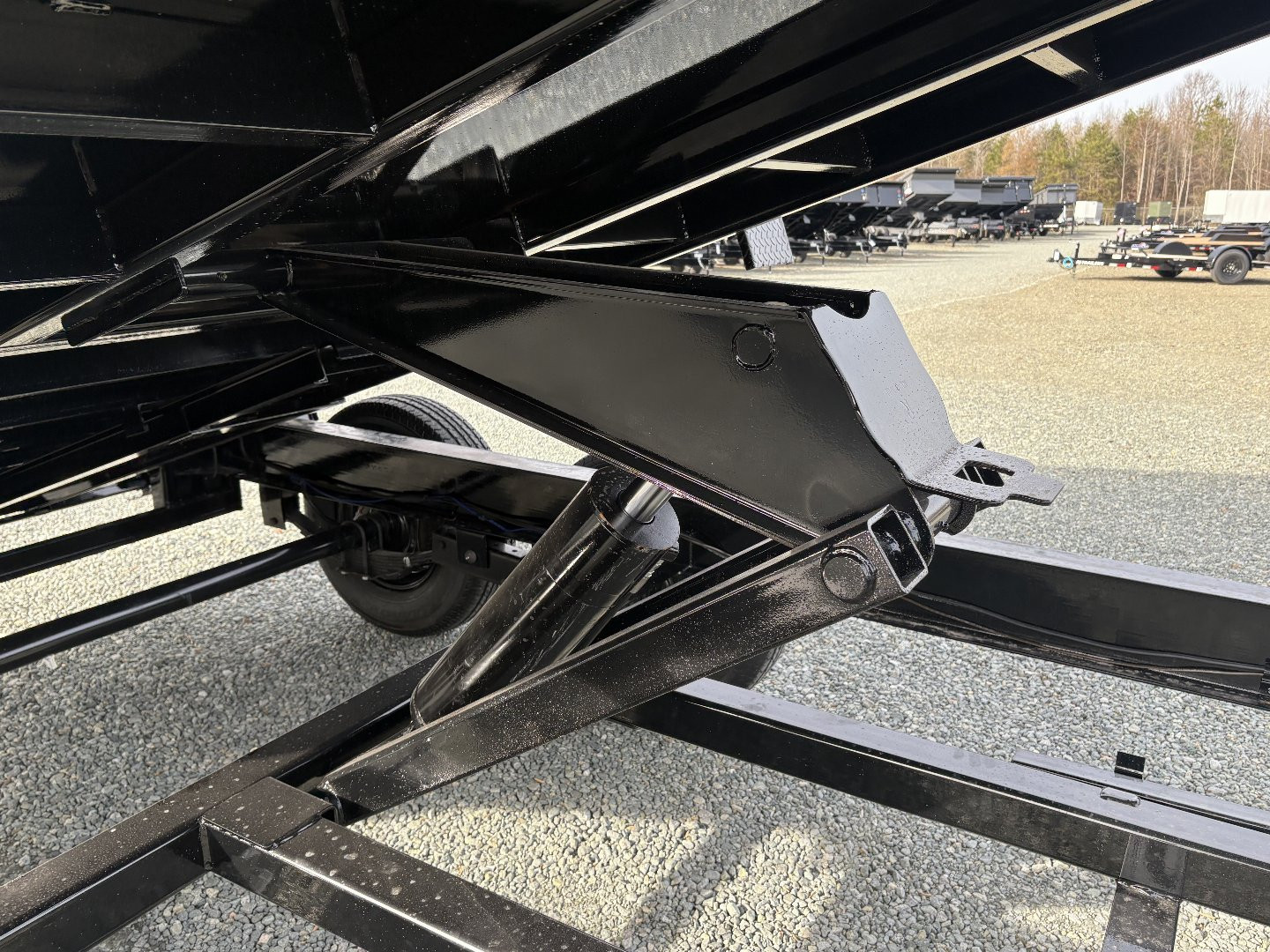 New 2025 Load Trail Low Pro 7X14 14K Dump Trailer w/ 4' Sides