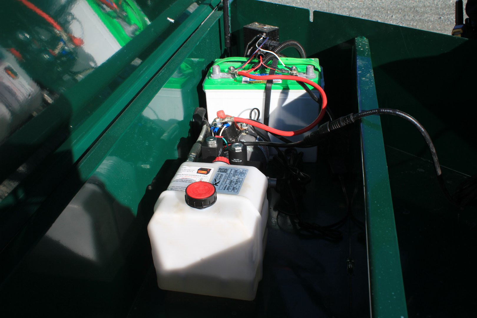 New 2025 Load Trail Low Pro 7X16 14K Dump Trailer w/ 2' Sides