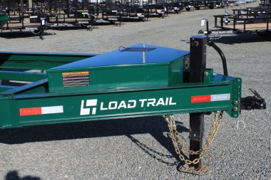 New 2025 Load Trail Low Pro 7X16 14K Dump Trailer w/ 2' Sides