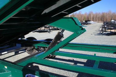 New 2025 Load Trail Low Pro 7X16 14K Dump Trailer w/ 2' Sides