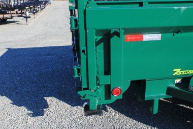 New 2025 Load Trail Low Pro 7X16 14K Dump Trailer w/ 2' Sides