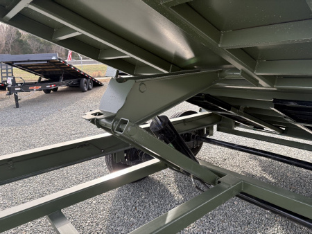 New 2025 Load Trail Low Pro 7X14 14K Dump Trailer w/ 2' Sides