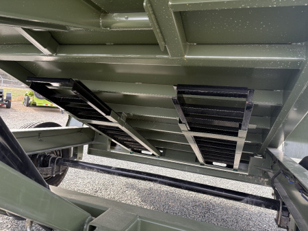 New 2025 Load Trail Low Pro 7X14 14K Dump Trailer w/ 2' Sides