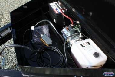 New 2025 HAWKE TRAILERS 6X12 10K Dump w/ Spreader Gate Ramps and Tarp