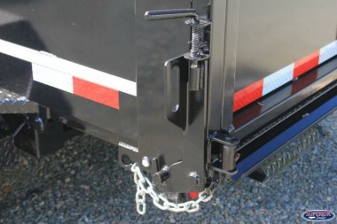 New 2025 HAWKE TRAILERS 6X12 10K Dump w/ Spreader Gate Ramps and Tarp