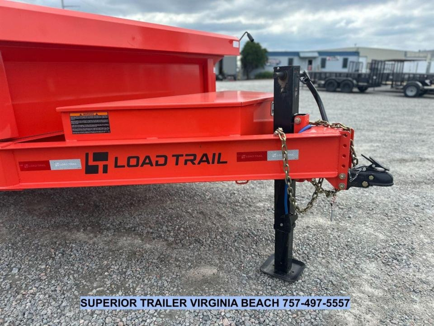 New 2025 Load Trail DL Low Pro 7X14 14K Dump Trailer w/ 2' Sides