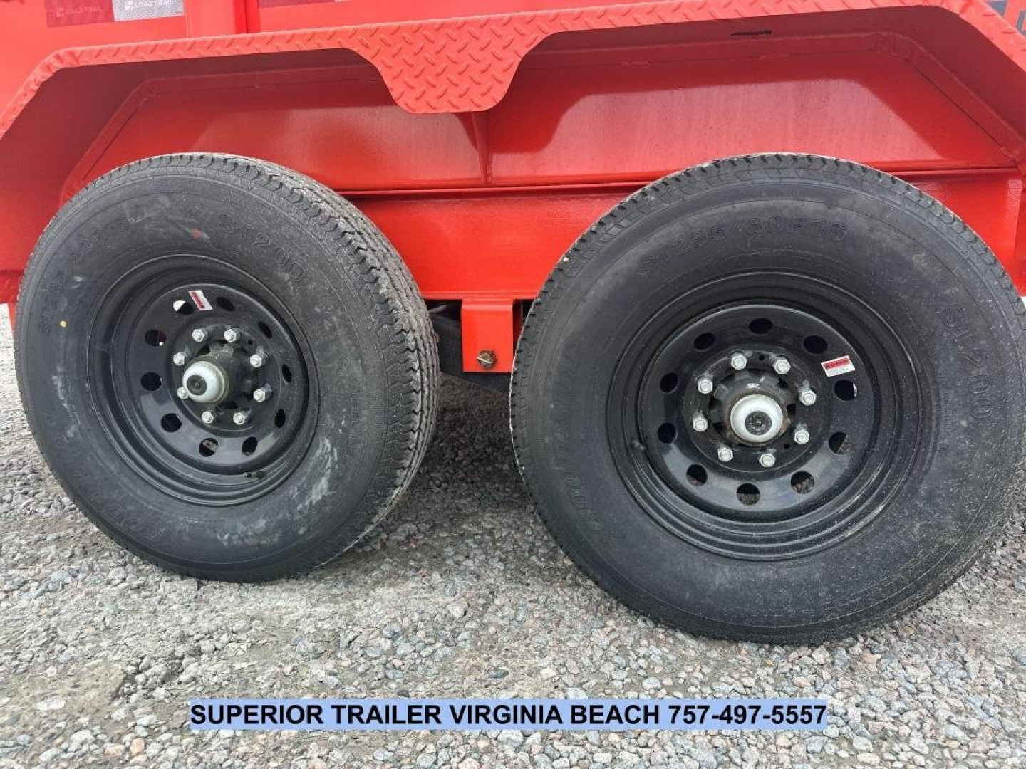 New 2025 Load Trail DL Low Pro 7X14 14K Dump Trailer w/ 2' Sides