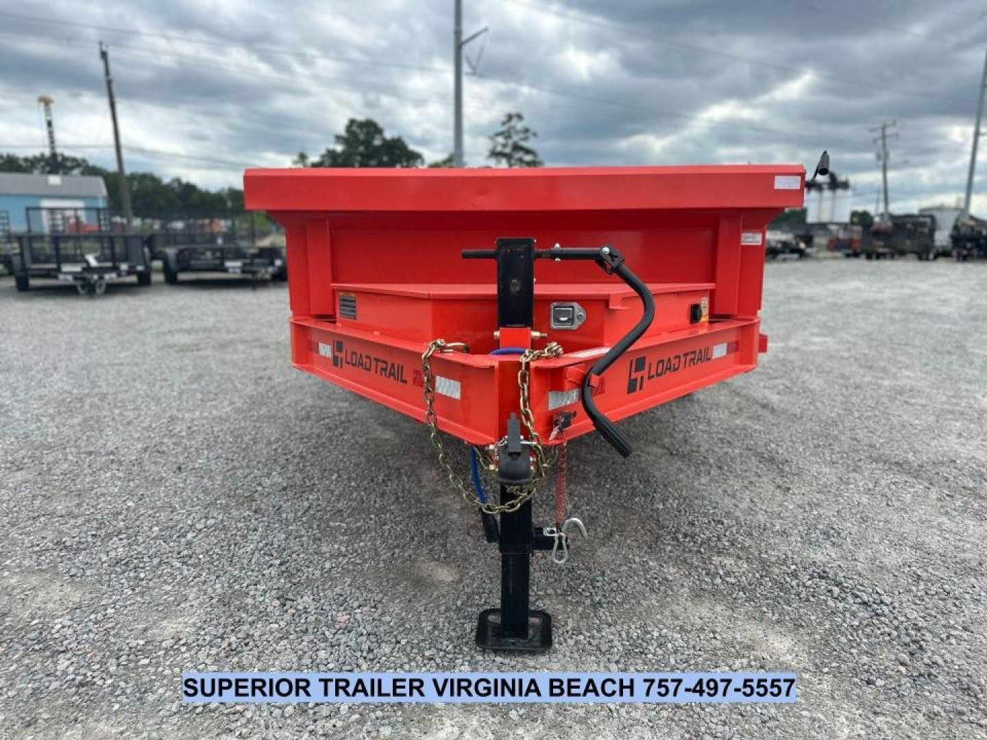 New 2025 Load Trail DL Low Pro 7X14 14K Dump Trailer w/ 2' Sides